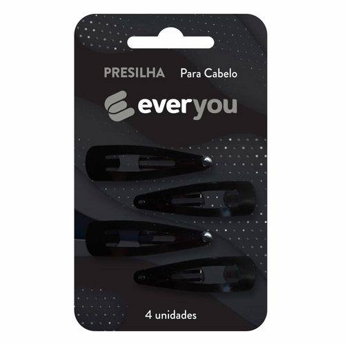 Ever You · Presilha para cabelo - Preto (4 un)