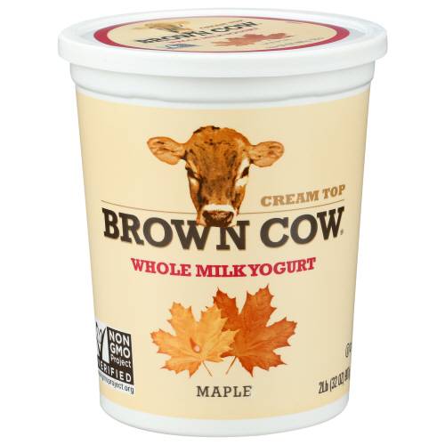 Brown Cow Maple Cream Top Yogurt