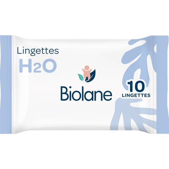 Biolane - Lingettes épaisses h2o