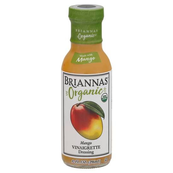 Briannas Organic Mango Vinaigrette Dressing (10 fl oz)