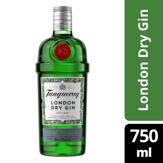Tanqueray London Dry Gin, (94.6 Proof) 750ml Bottle