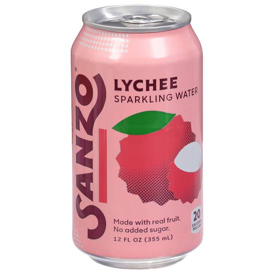 Sanzo Sparkling Water (12 fl oz) (lychee)