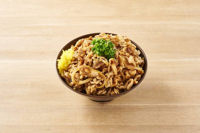 醤油鶏ガッツ丼（メガ）Soy Sauce Chicken Gutsy Rice Bowl (Mega Portion)