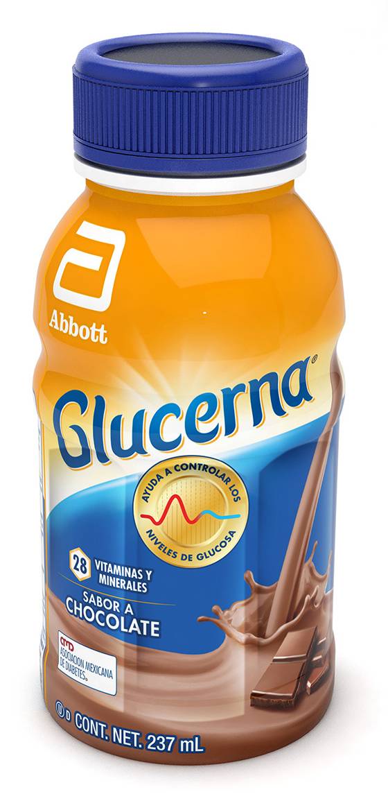 Glucerna · Suplemento alimenticio sabor chocolate (237 ml)