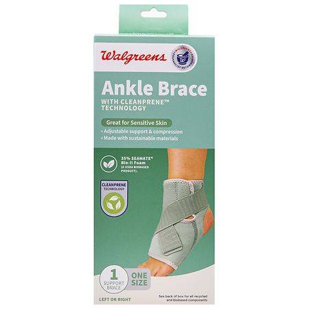 Walgreens Ankle Brace With Cleanprene Technology