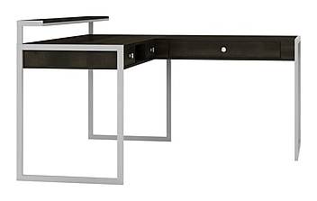 Whalen Asherton L-Shaped Computer Desk (60 in/Harvest Oak)