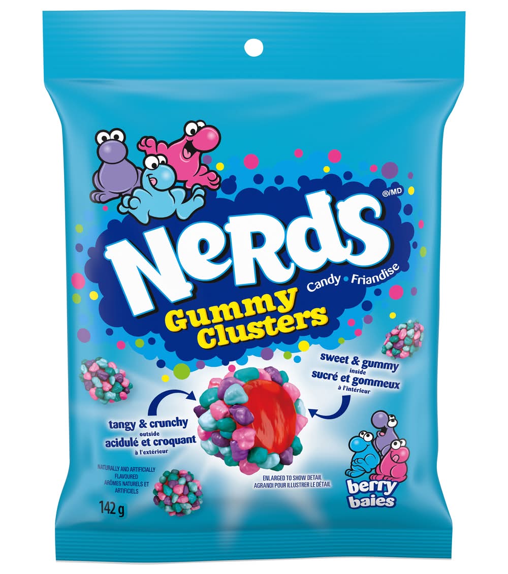 Nerds Gummy Clusters Candy, Berry (142 g)