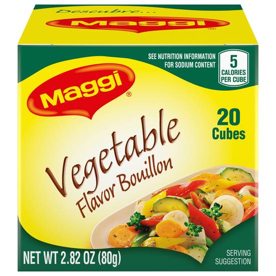 Maggi Vegetable Flavor Bouillon Cubes ( 20 ct )