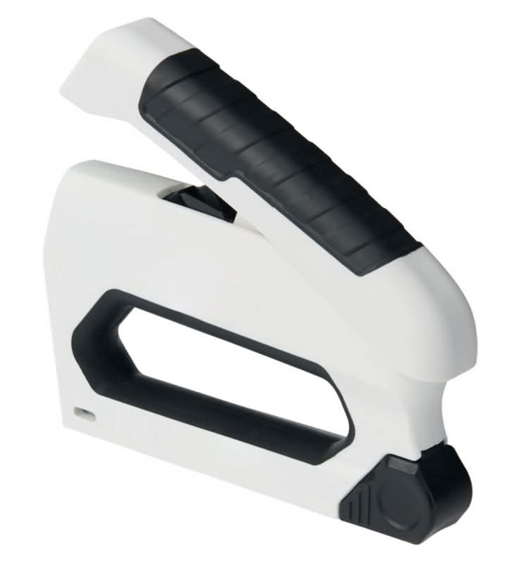 Easy Home White Push Down Staple Gun