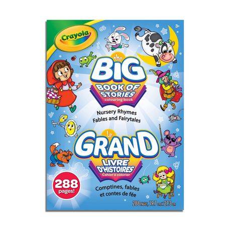 Crayola Big Book Of Stories Colouring Book