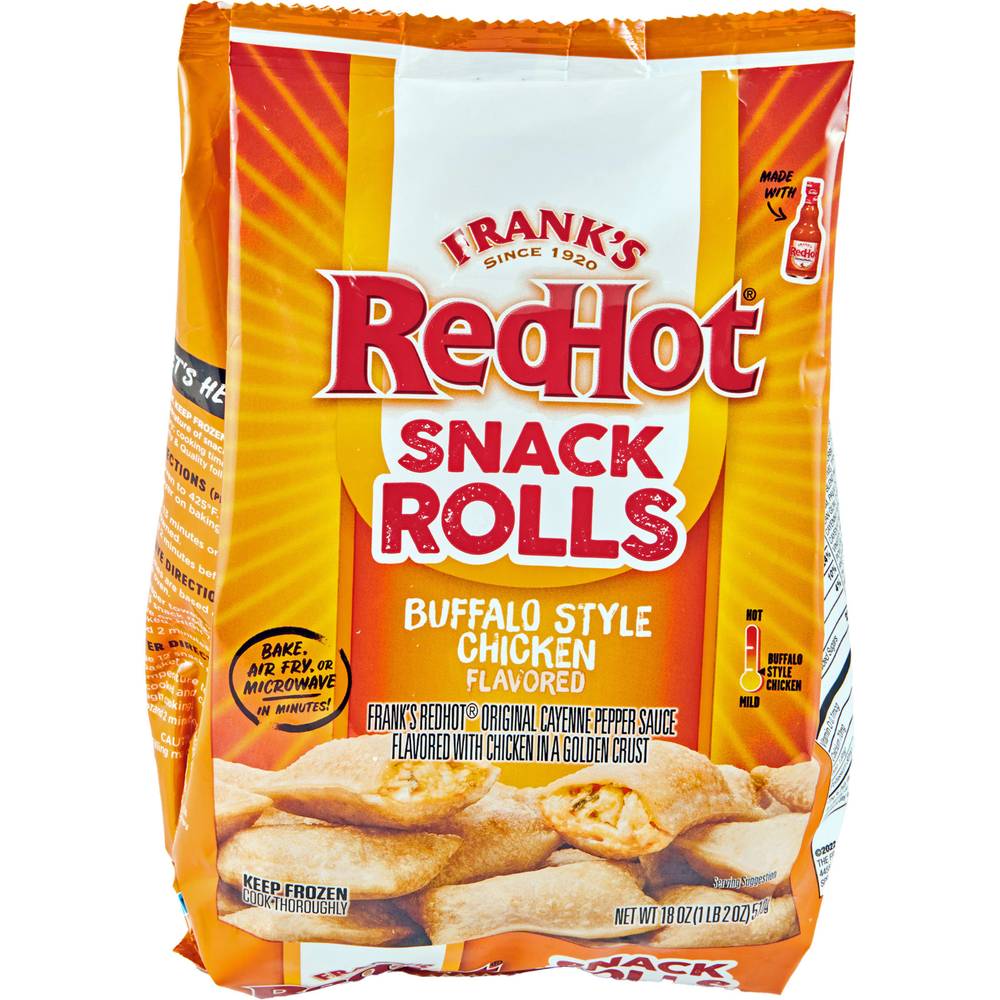 Frank's Redhot Buffalo Chicken Snack Rolls