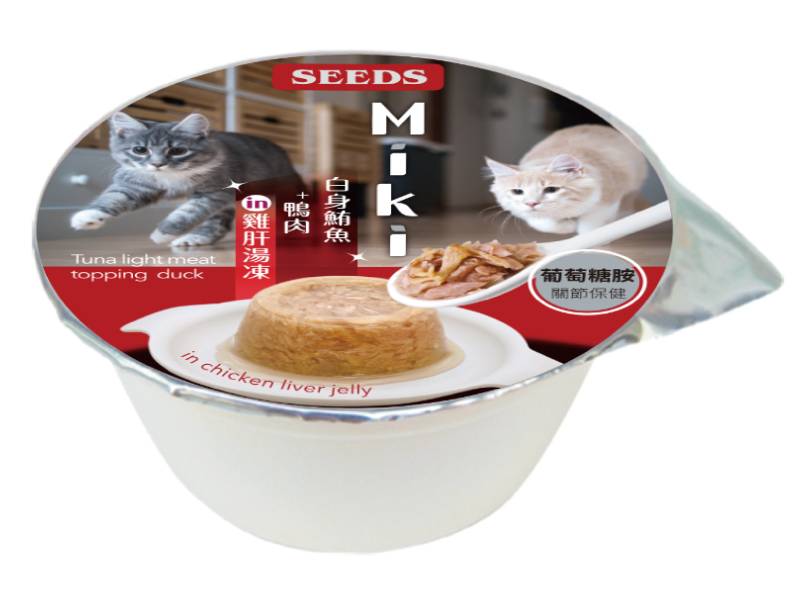 Miki雞肝湯凍餐杯(鮪魚+鴨)80g/4719865829317