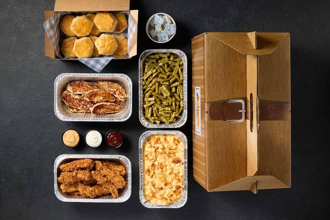 Grilled Tenders and Fried Crispy Tender Dippers Family Meal