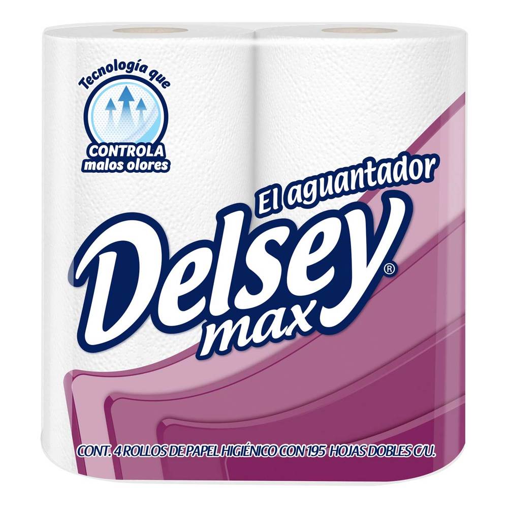 Delsey · Papel higiénico max (4 un)