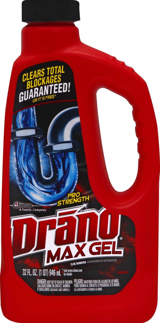 Drano Pro Strength Max Gel Clog Remover