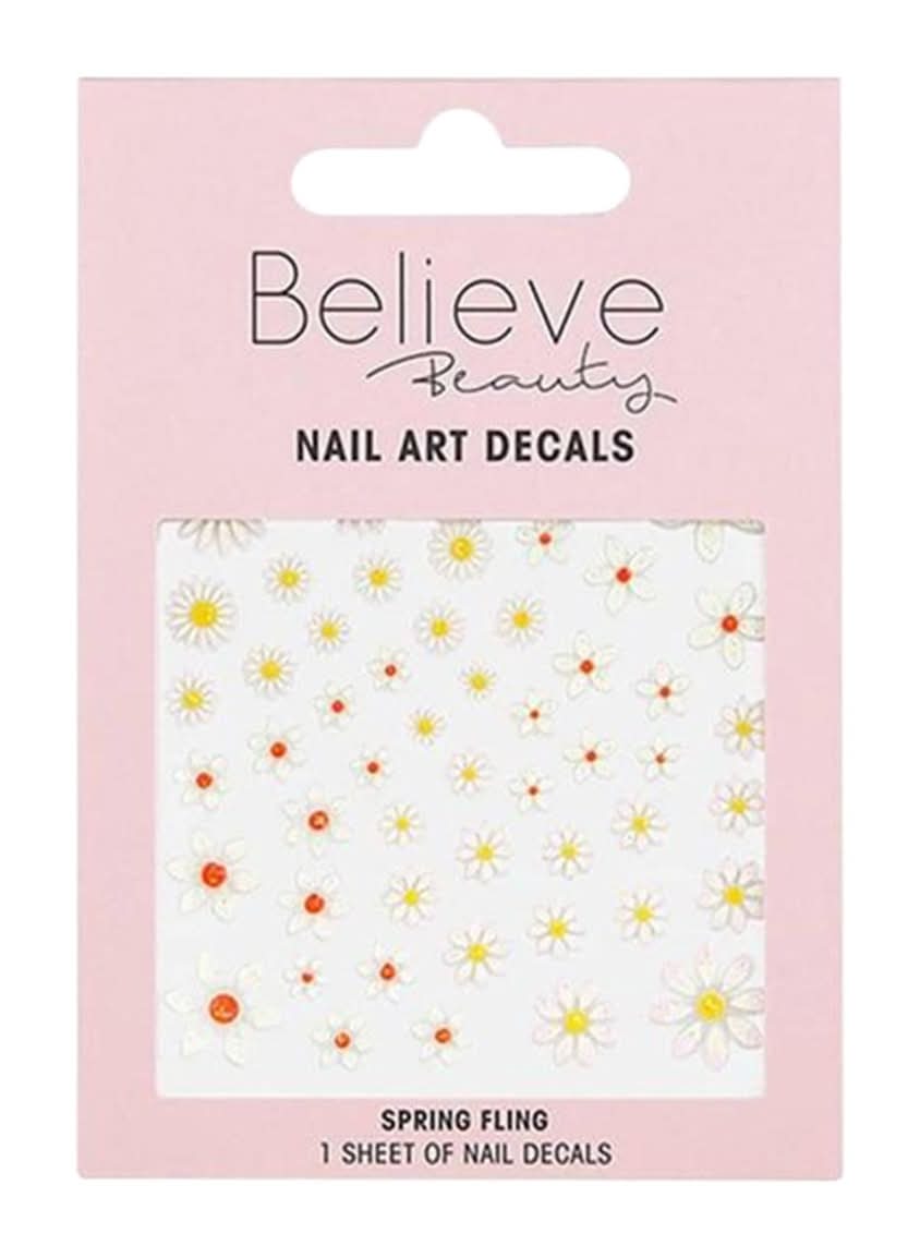 Believe Beauty Spring Fling Nail Art Decal