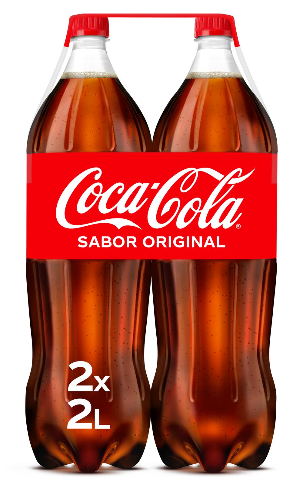 Gaseosa sabor original · Coca-Cola (2 x 2 L)
