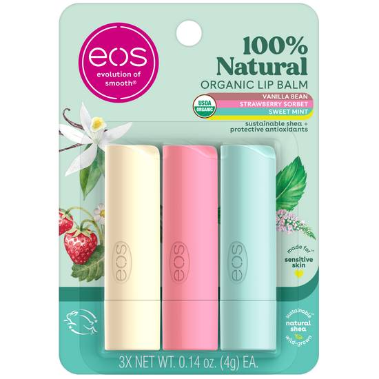 EOS Lip Sticks - 0.14 oz, 3 ct