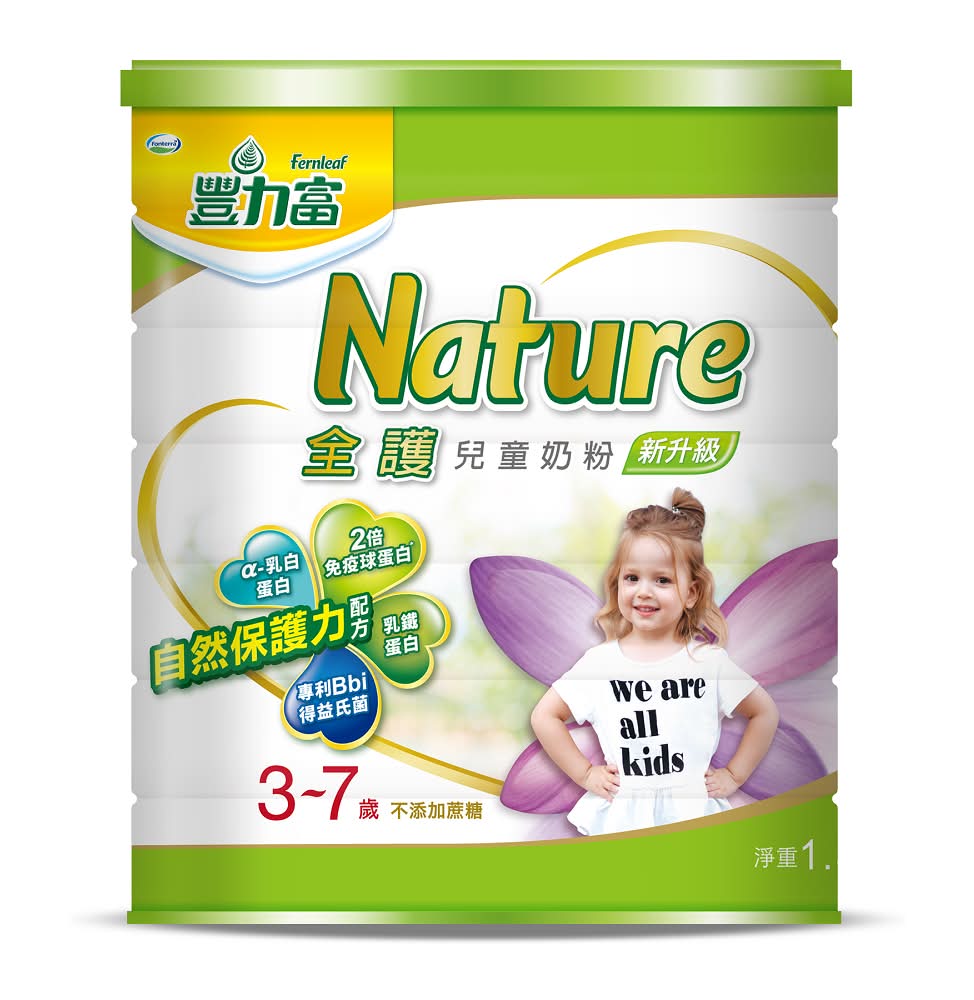 豐力富Nature 3-7歲兒童奶粉 <1500g克 x 1 x 1Can罐>