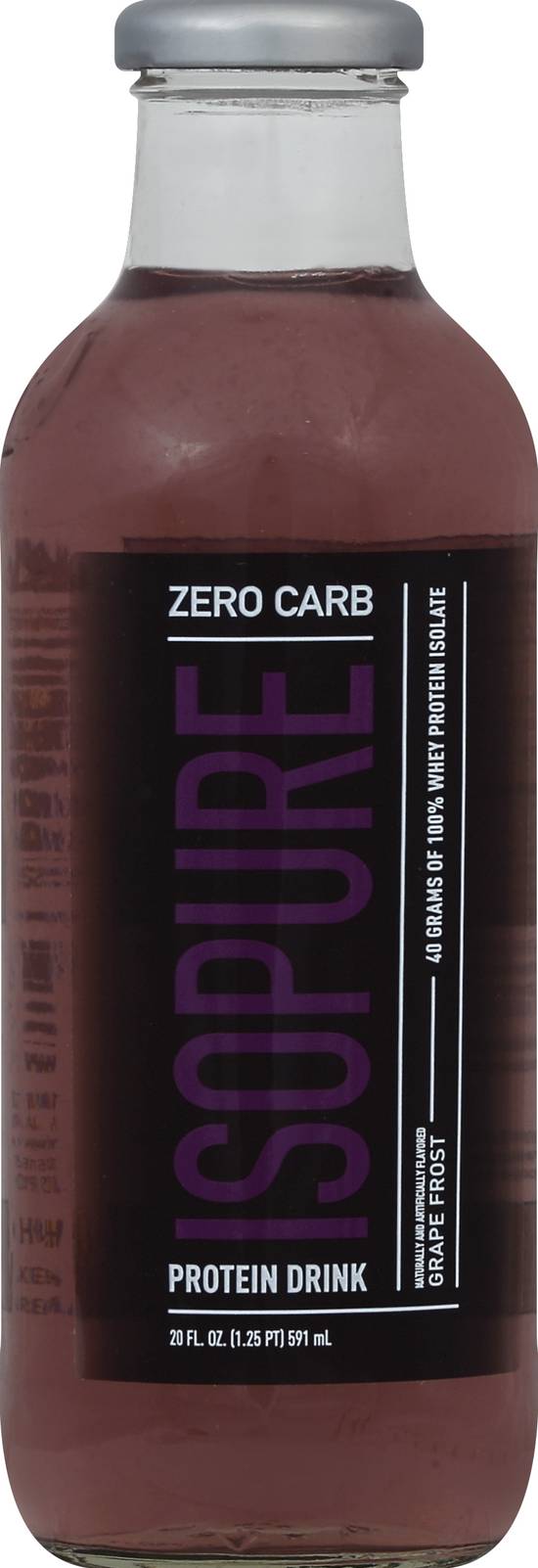 Isopure Protein Drink, Grape 16 fl oz