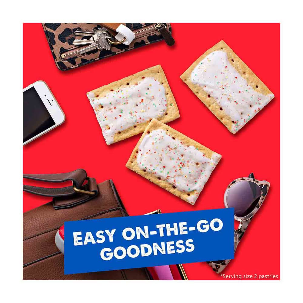 Pop-Tarts Frosted Strawberry Toaster Pastries Breakfast Foods 8 Count