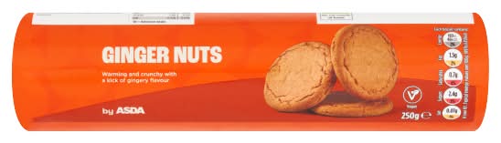 ASDA Ginger Nuts Biscuits (250g)