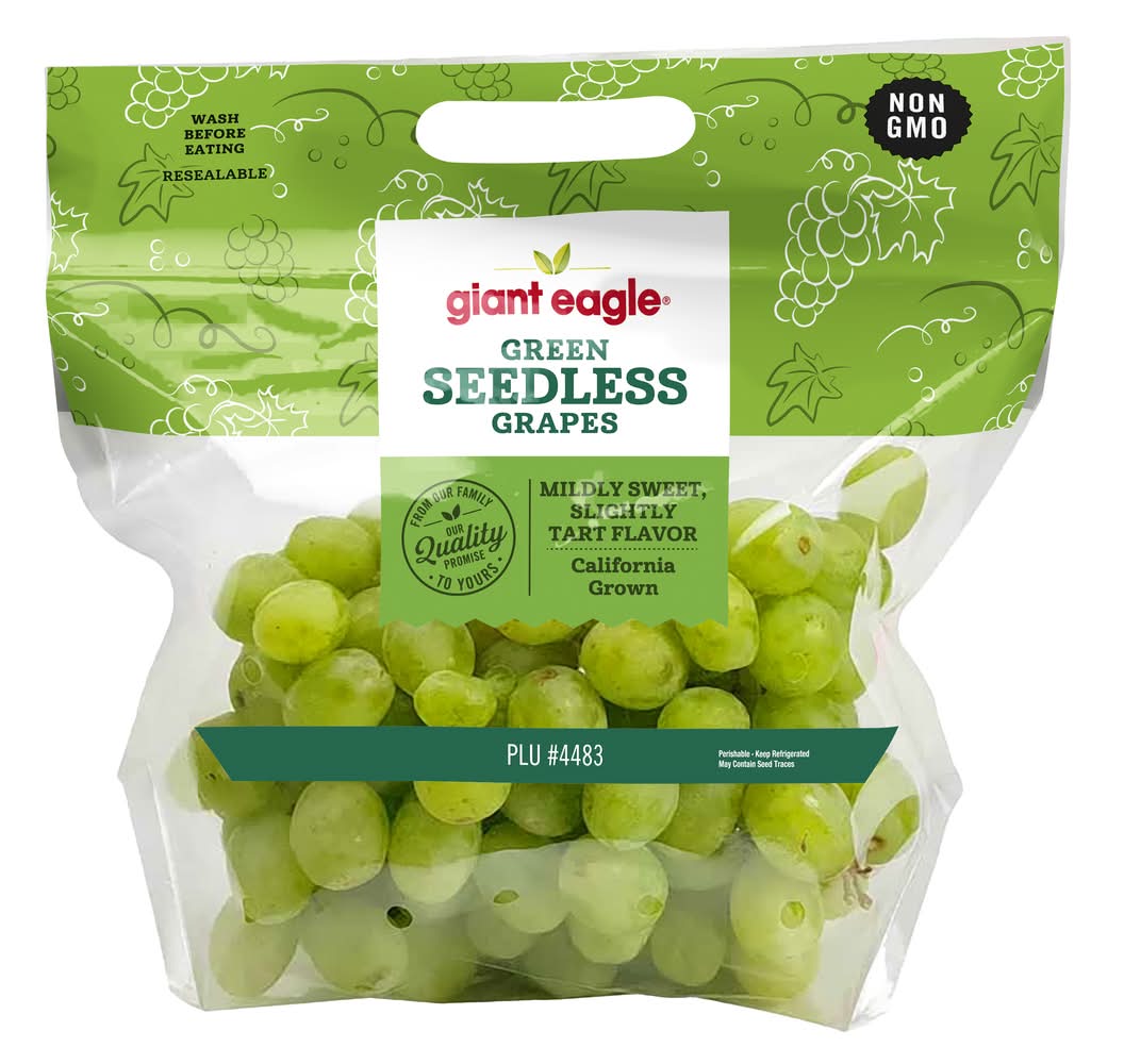 Produce Green Seedless Grapes