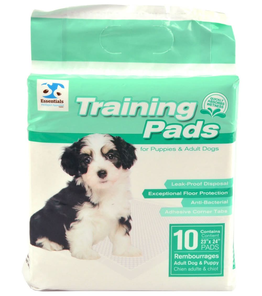 Essentials Training Puppy Dog Pee Pads, 10 pack