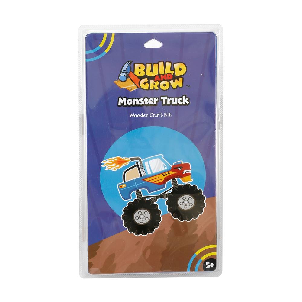 Build and Grow Kid's Monster truck Project Kit | 62579