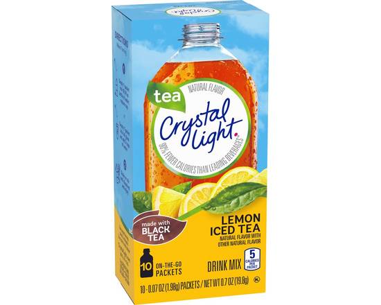 Crystal Light · Lemon Iced Tea Drink Mix (10 x 0.1 oz)