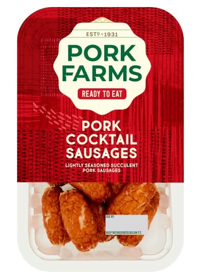 Pork Farms Ready To Eat Pork Cocktail Sausages (200g)