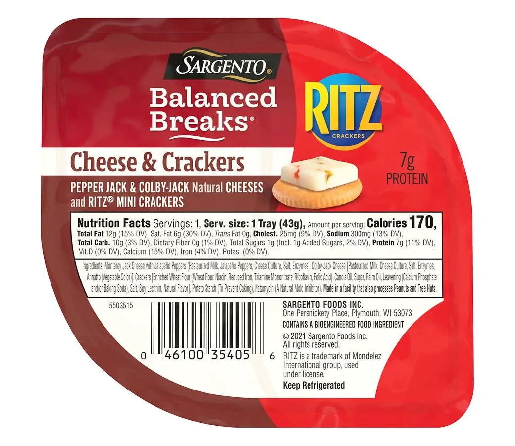 Sargento Balanced Breaks Cheese and Cracker