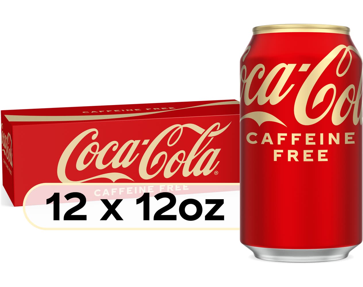Coca-Cola Caffeine Free Soda (12 x 12 fl oz)
