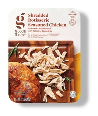 Good & Gather Shredded Rotisserie Seasoned Chicken (12 oz)