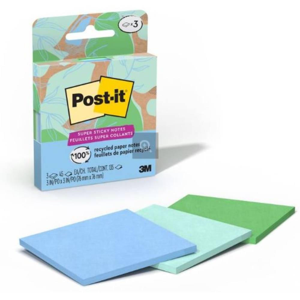 Post-It Super Sticky Notes (135 ct)