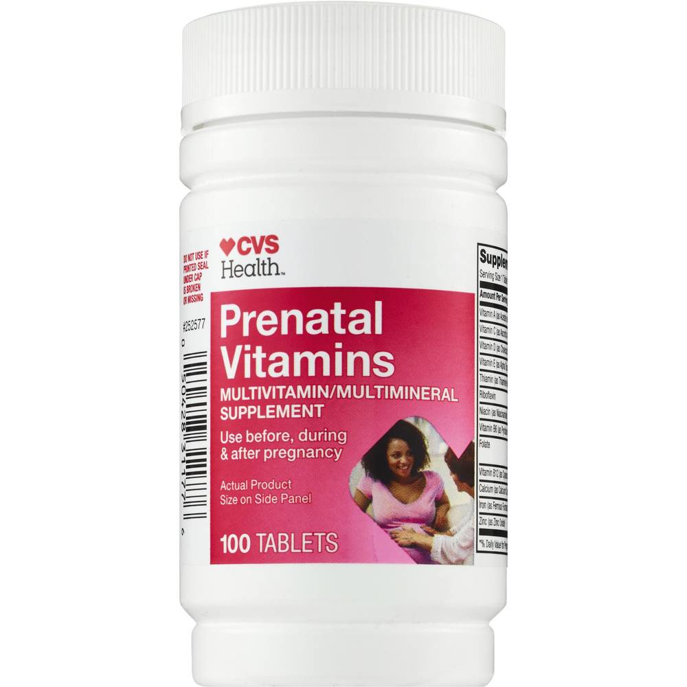 Cvs Health Prenatal Vitamin Tablets, 100 Ct