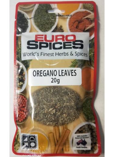 Euro Spices Oregano Leaves 10g