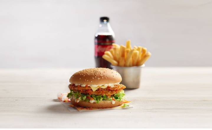 Double Fillet Bondi Burger Meal