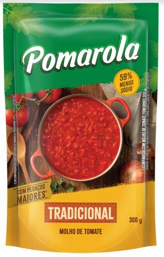 Pomarola Molho de tomate tradicional 