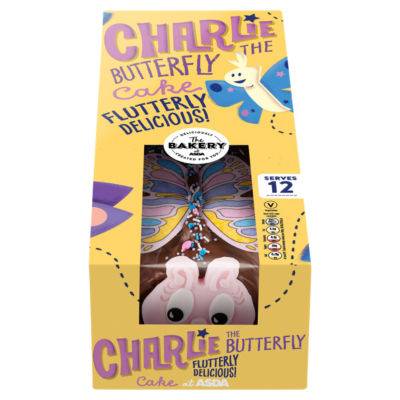 ASDA The Bakery Charlie the Butterfly Cake