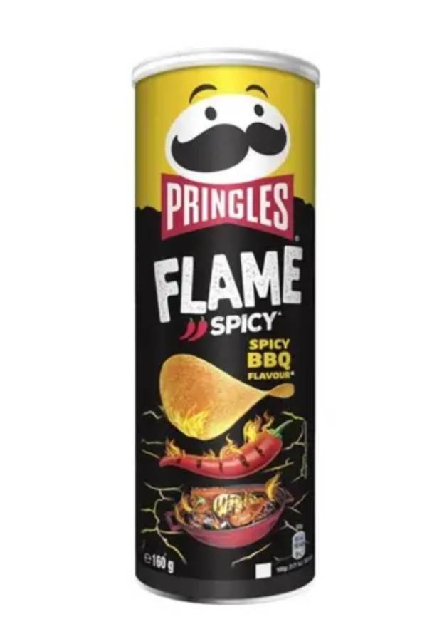 Pringles flame spicy