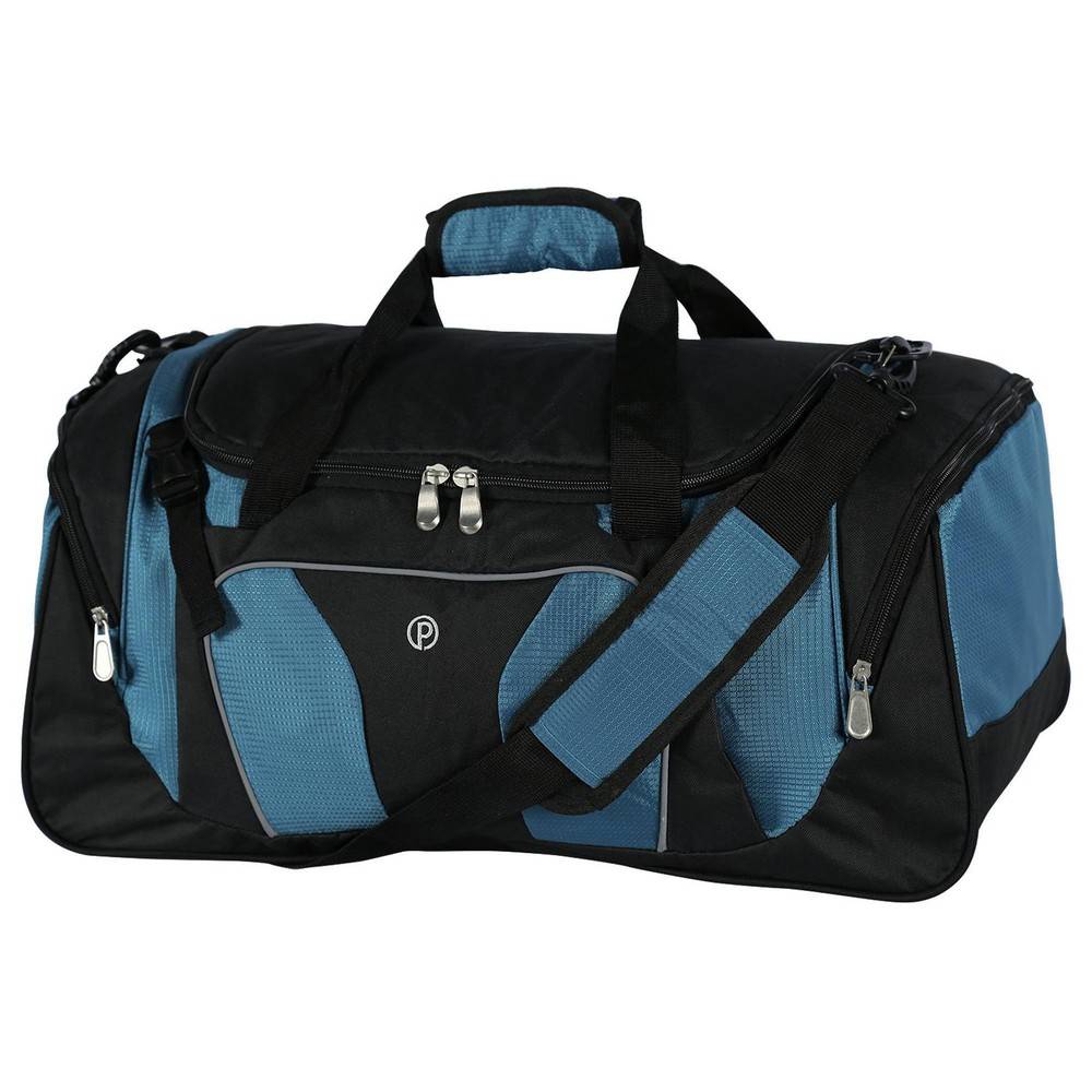 Protege Sport Teal & Black Duffel Bag