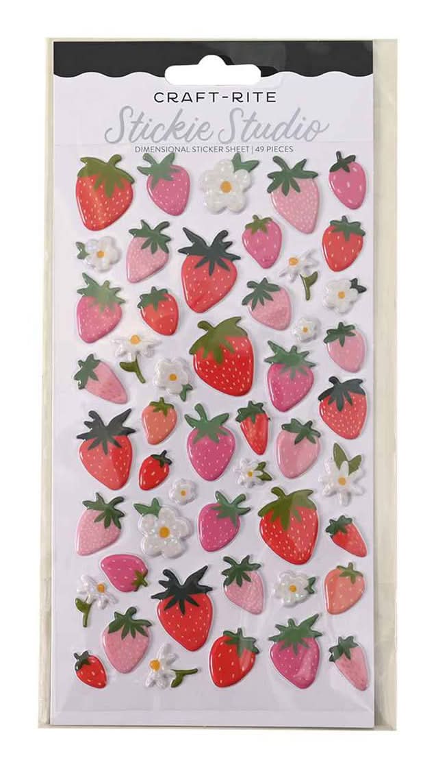 Craft Rite Puffy Sticker Asst