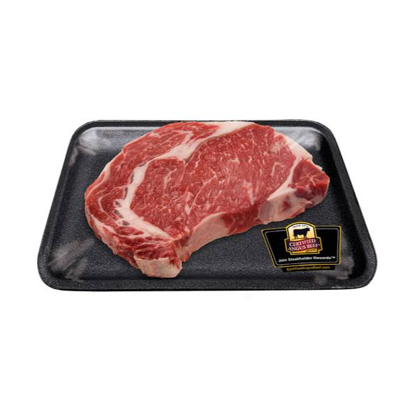 Certified Angus BeefRibeye Steak Boneless Family Pack