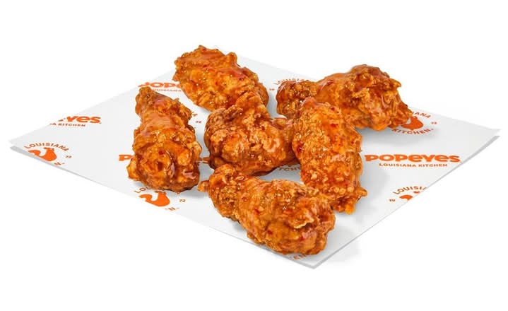 6 Hot Honey Wings