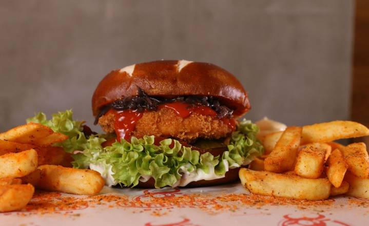 🔥 Spicy Buttermilk Burger - New
