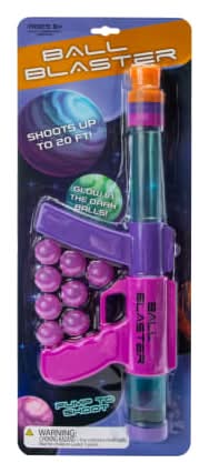 Glow In The Dark Ball Blaster Purple Multi
