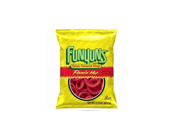 Order Funyuns Flamin' Hot 2.12oz food online from Chevron Extramile store, Everett on bringmethat.com