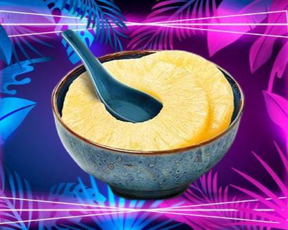 Dessert / Ananas frais