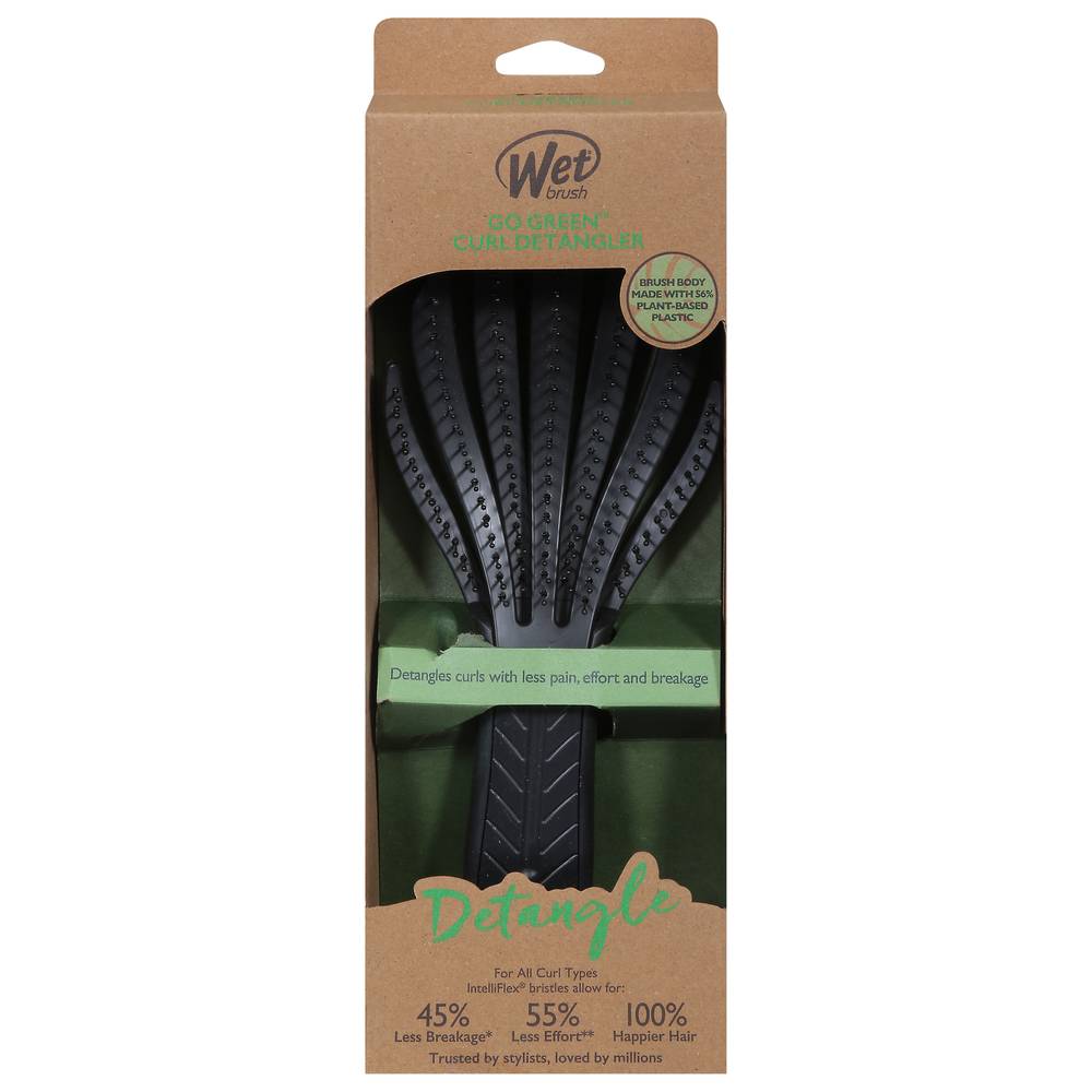 Wet Go Green Curl Detangler Brush